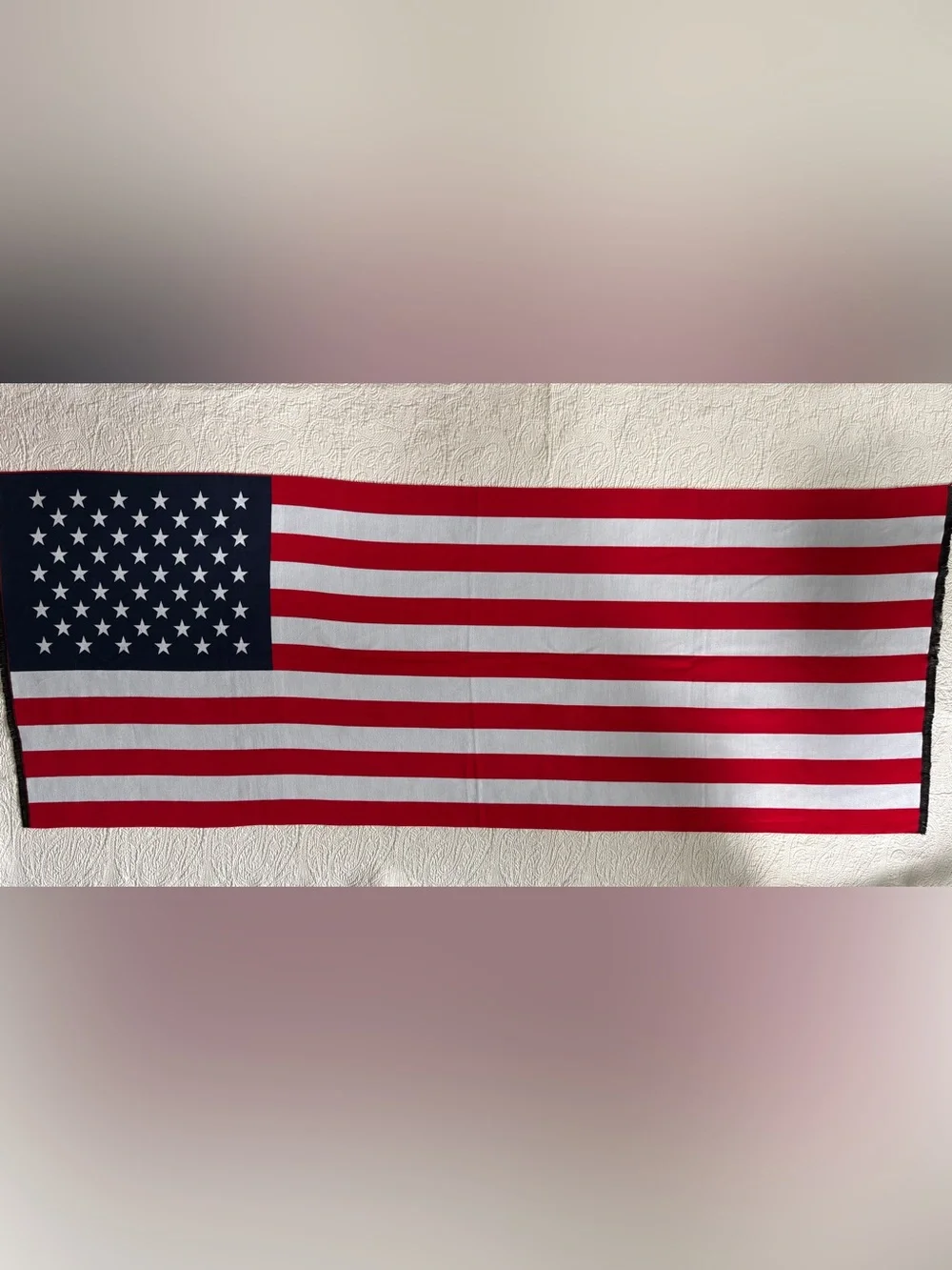 American Flag Throw/ Blanket - Red, White & Blue. Fourth of July!!!
